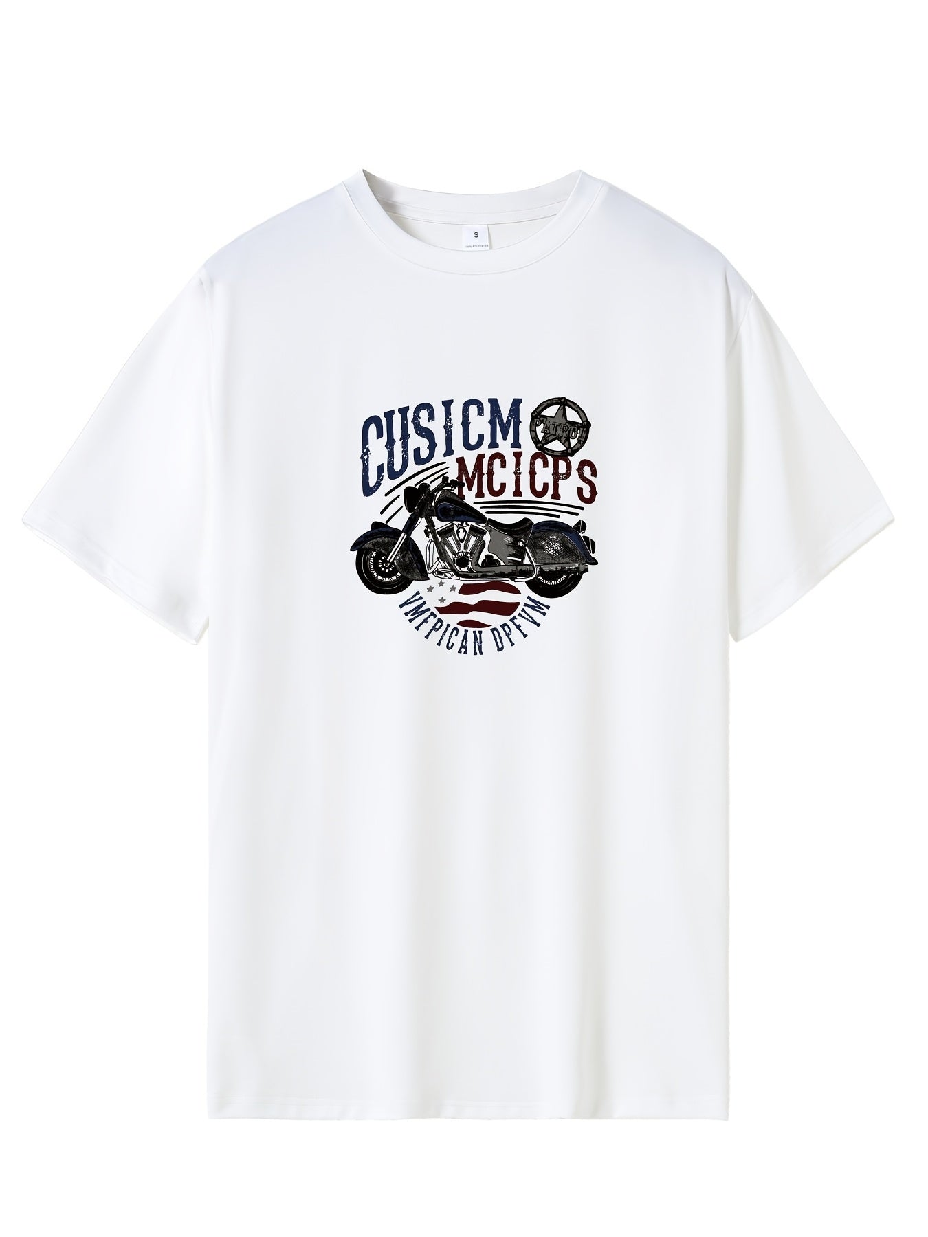Off Road Car Print Men's T-shirt for Summer Vacation