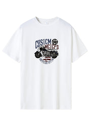 Off Road Car Print Men's T-shirt for Summer Vacation