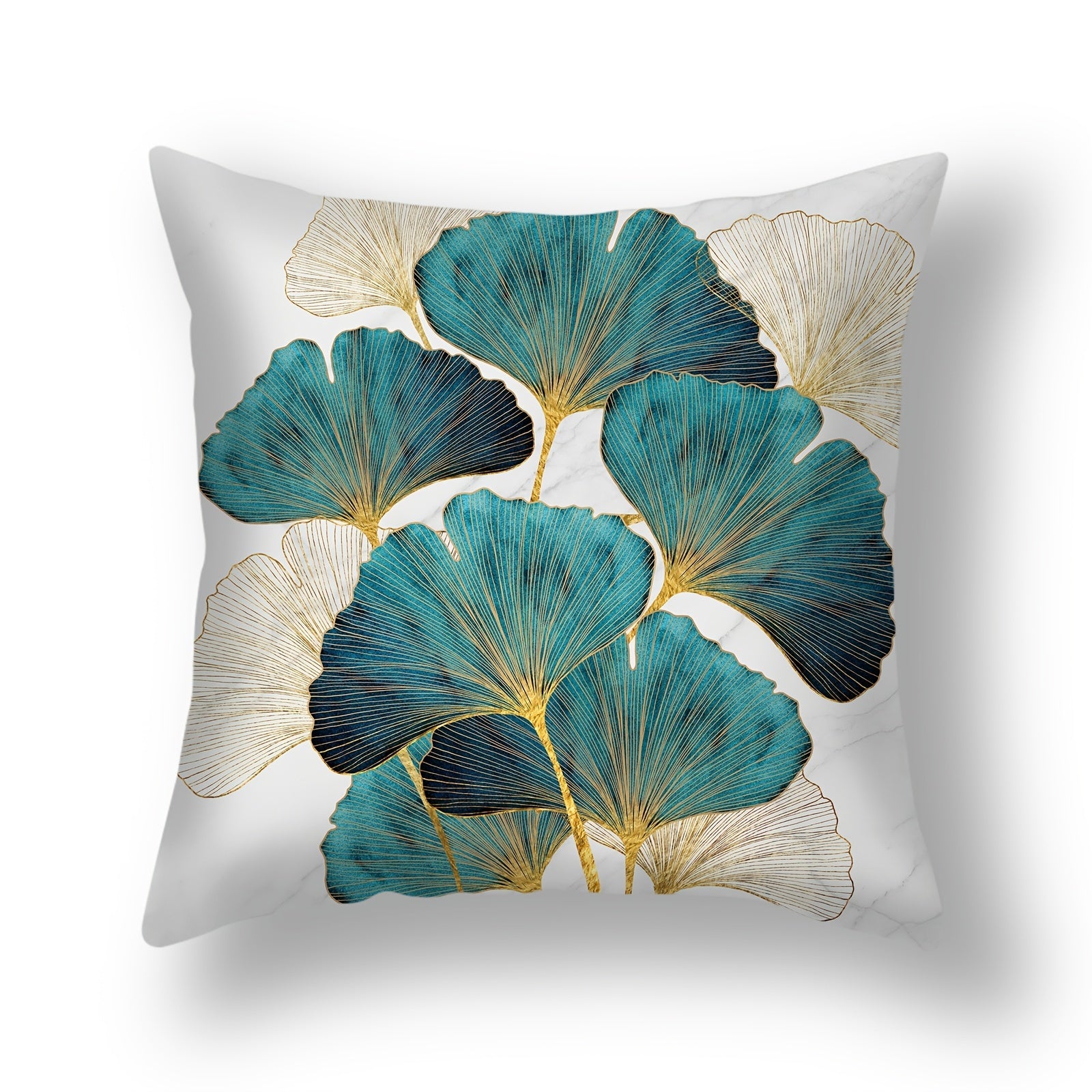 Ginkgo Leaf Pillowcase 45x72 cm Home Office Decorative Cushion Cover