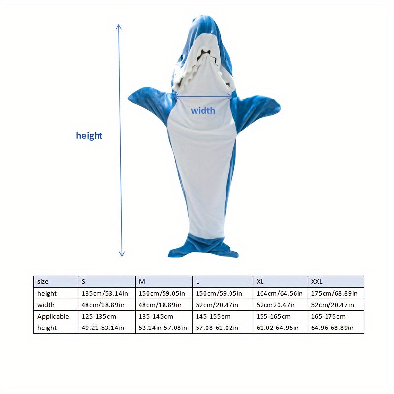 Creative Shark Sleeping Bag for Outdoor Camping