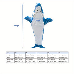 Creative Shark Sleeping Bag for Outdoor Camping