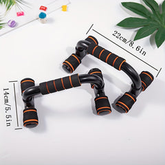 Push up Bars with Cushioned Foam Grips, Sturdy Construction - Men/Women