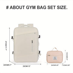 Large Waterproof Travel Backpack 40L