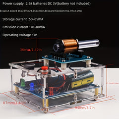 High Voltage Electromagnetic Gun Electronic Kit