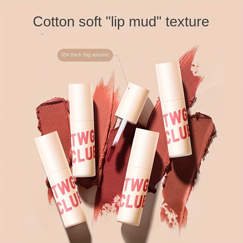Non Stick Cup Mousse Velvet Lip Mud Lip Glaze Matte Lipstick