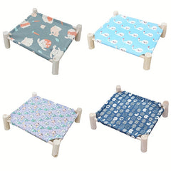Cats Hammock Elevated Cat Bed Puppy Removable Bed