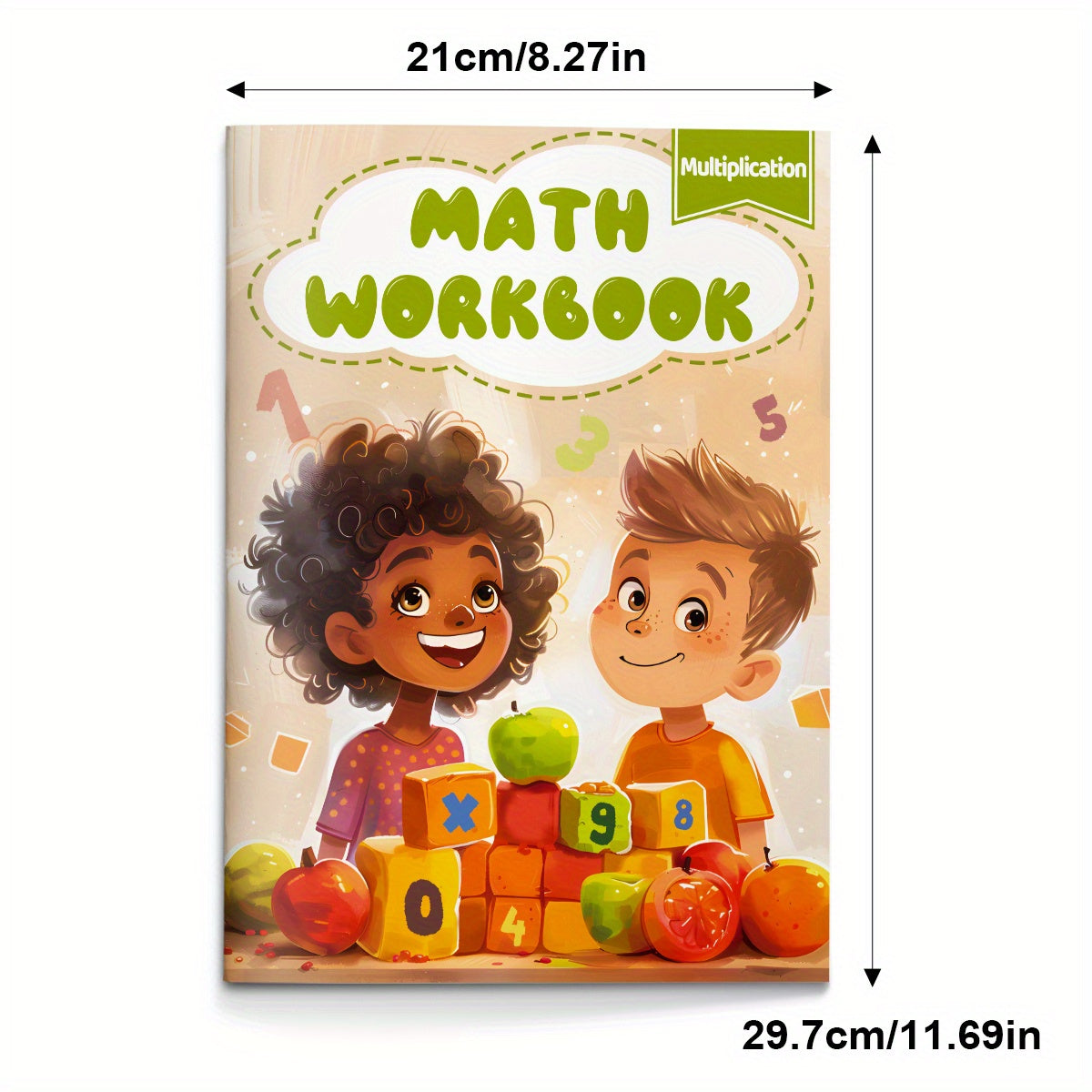 Multiplication Book for Kids: Daily Math Practice with Colorful Illustrations
