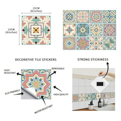 12pcs Crystal Wall Stickers Self Adhesive Tile Waterproof Decor