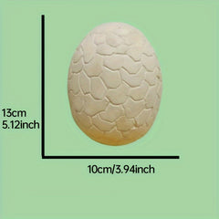 Dino Egg Excavation Kit Educational Toy Plastic Skeleton Earthy Yellow
