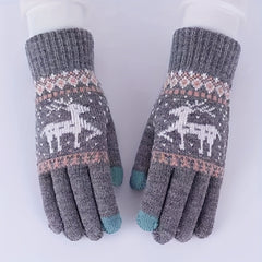 Winter Warm Touch Screen Cycling Knitted Gloves