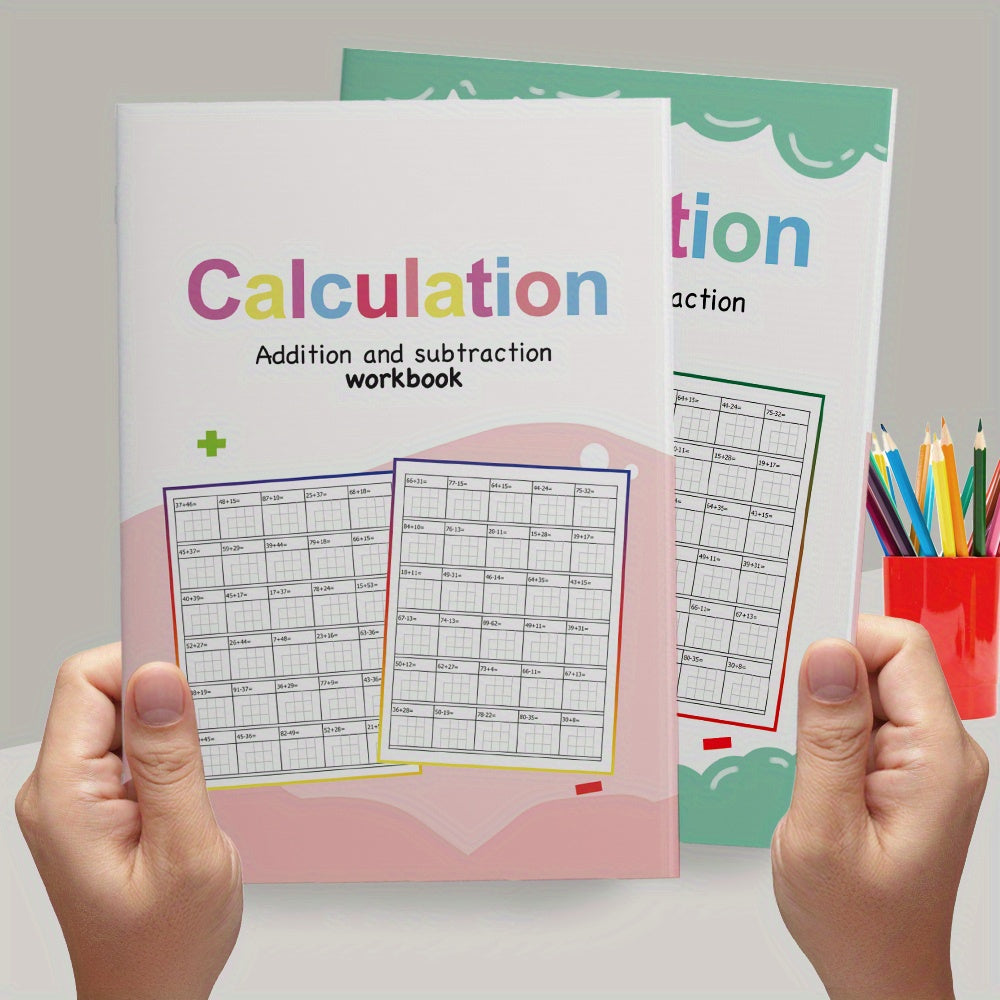 Addition & Subtraction Workbook: School & Home Learning