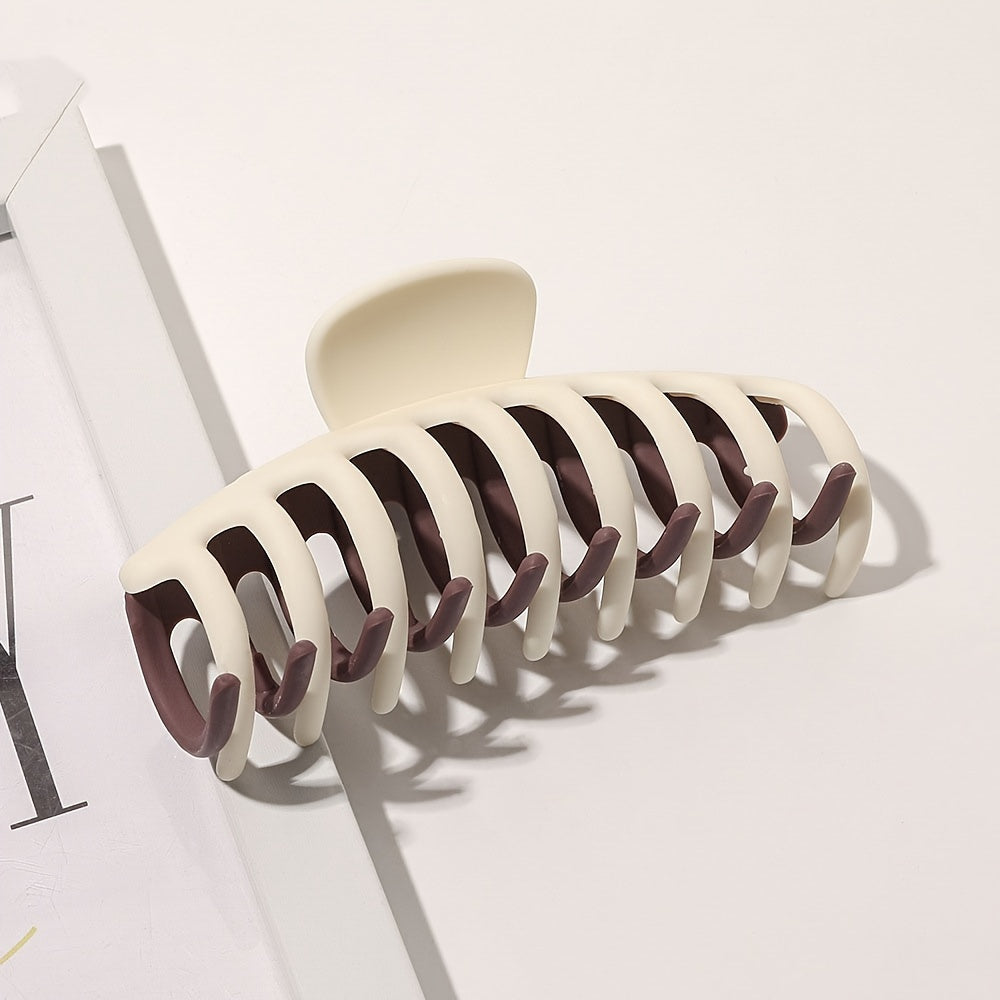 Matte Large Hair Claw Clips Non Slip Strong Hold Hair Claw Clip