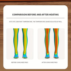 Knee Massager Hot Compress for Joint Pain Relief