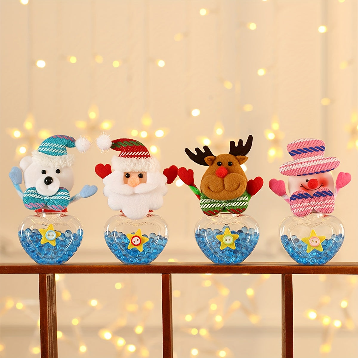 Snowman Candy Jar Party Favors Christmas Home Decoration