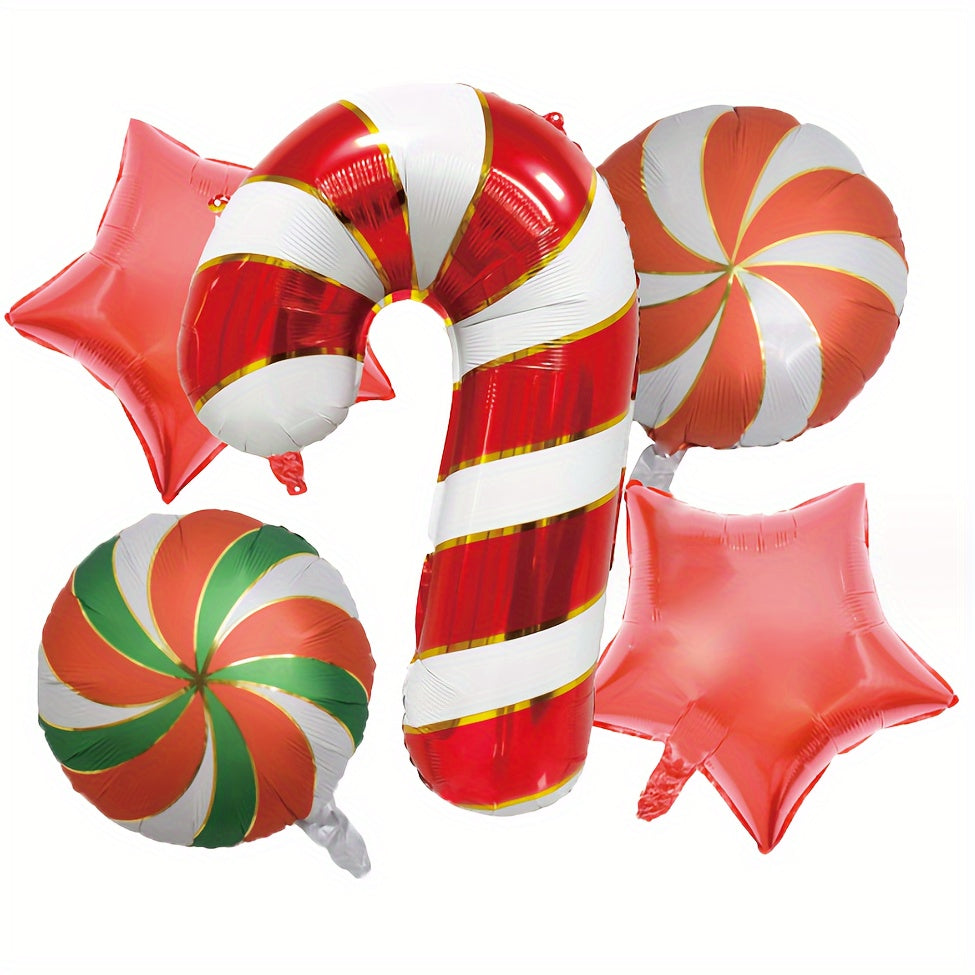 3pcs Christmas Balloon Cartoon Aluminum Film Decoration