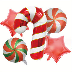 3pcs Christmas Balloon Cartoon Aluminum Film Decoration