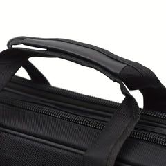 Horizontal Laptop Bag Large Capacity Shoulder Briefcase