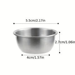 4pcs Stainless Steel Sauce Cup for Sushi & Steak