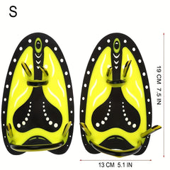 Adjustable Silicone Paddles Swimming Training Equipment