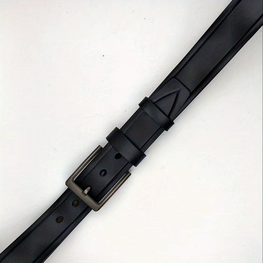 PU Leather Belt Western Cowboy Pants Belt Casual Clothing Accessories For Men