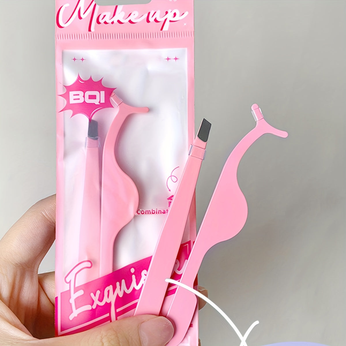 Slanted Flat Eyelash Curler Curved False Eyelash