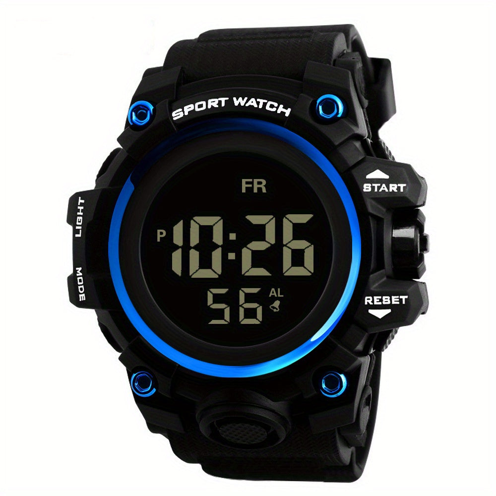 Men's Outdoor Sports Digital Watch Multifunctional Glow