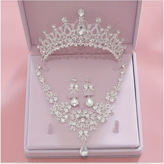 Crystal Rhinestone Bridal Jewelry Set