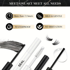 DIY Lash Extension Kit Adhesive - Long Lasting Waterproof Cluster