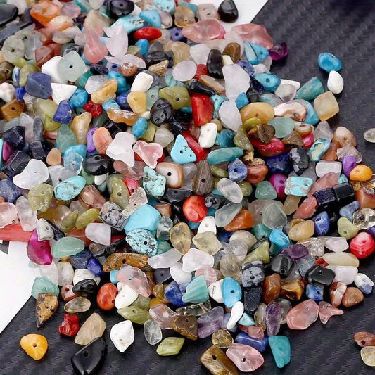 1pc Mixed Natural Crystal Stone Beads Pendants DIY Jewelry Making Accessories