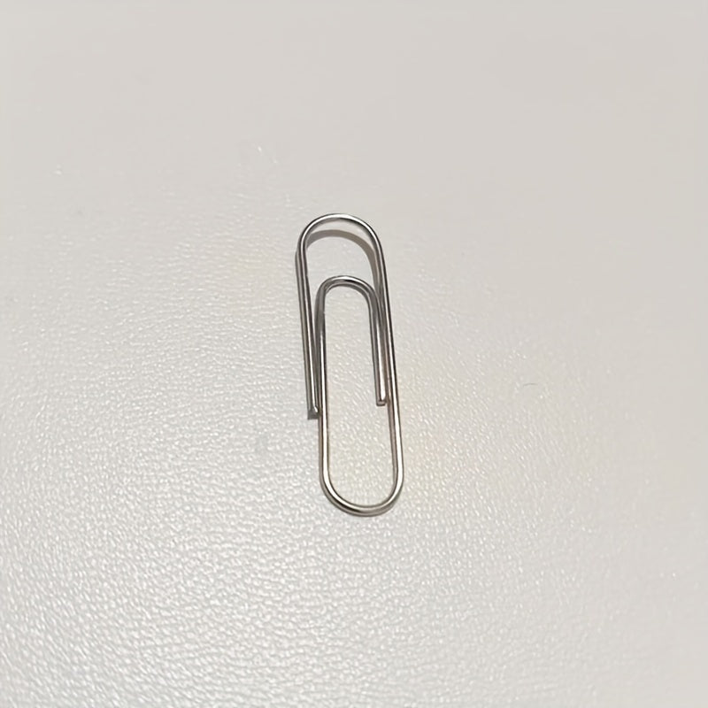 80pcs No 3 Metal Paper Clip Stationery