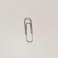 80pcs No 3 Metal Paper Clip Stationery