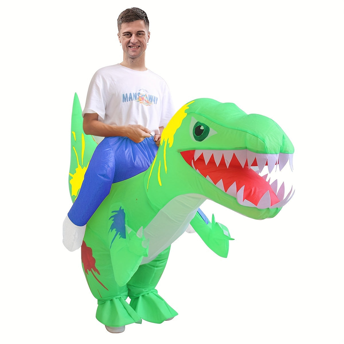 T-Rex Inflatable Costume for Halloween Cosplay