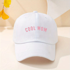 MOM Vintage Dad Hat Baseball Cap Distressed Washed Casual Sun Hat