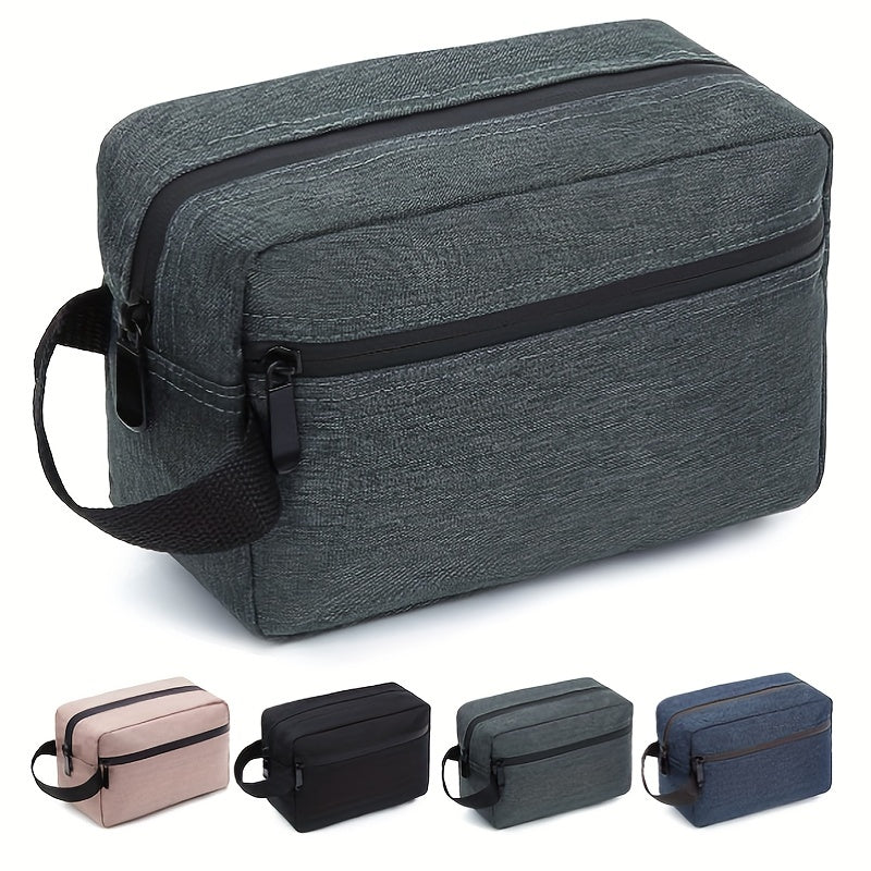 Water-Resistant Travel Toiletry Bag with Divider