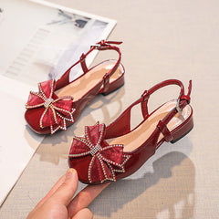 Girls' Bowknot Sandals Lightweight Anti Slip Summer Shoes