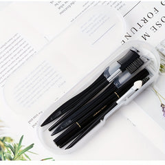 6pcs Stainless Steel Eyebrow Shaving Set Beauty Tools for Beginners