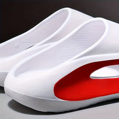 Unisex Open Toe Slides Durable Slip On Platform Shoes