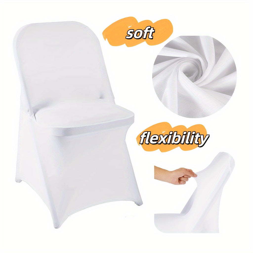 12pcs Soft Elastic Chair Covers, Washable High Elasticity