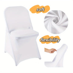 12pcs Soft Elastic Chair Covers, Washable High Elasticity