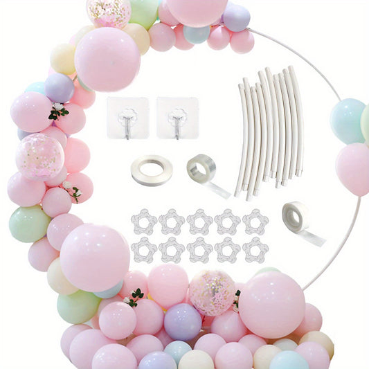 100cm Round Balloon Arch Stand Kit for Wedding Birthday Baby Shower