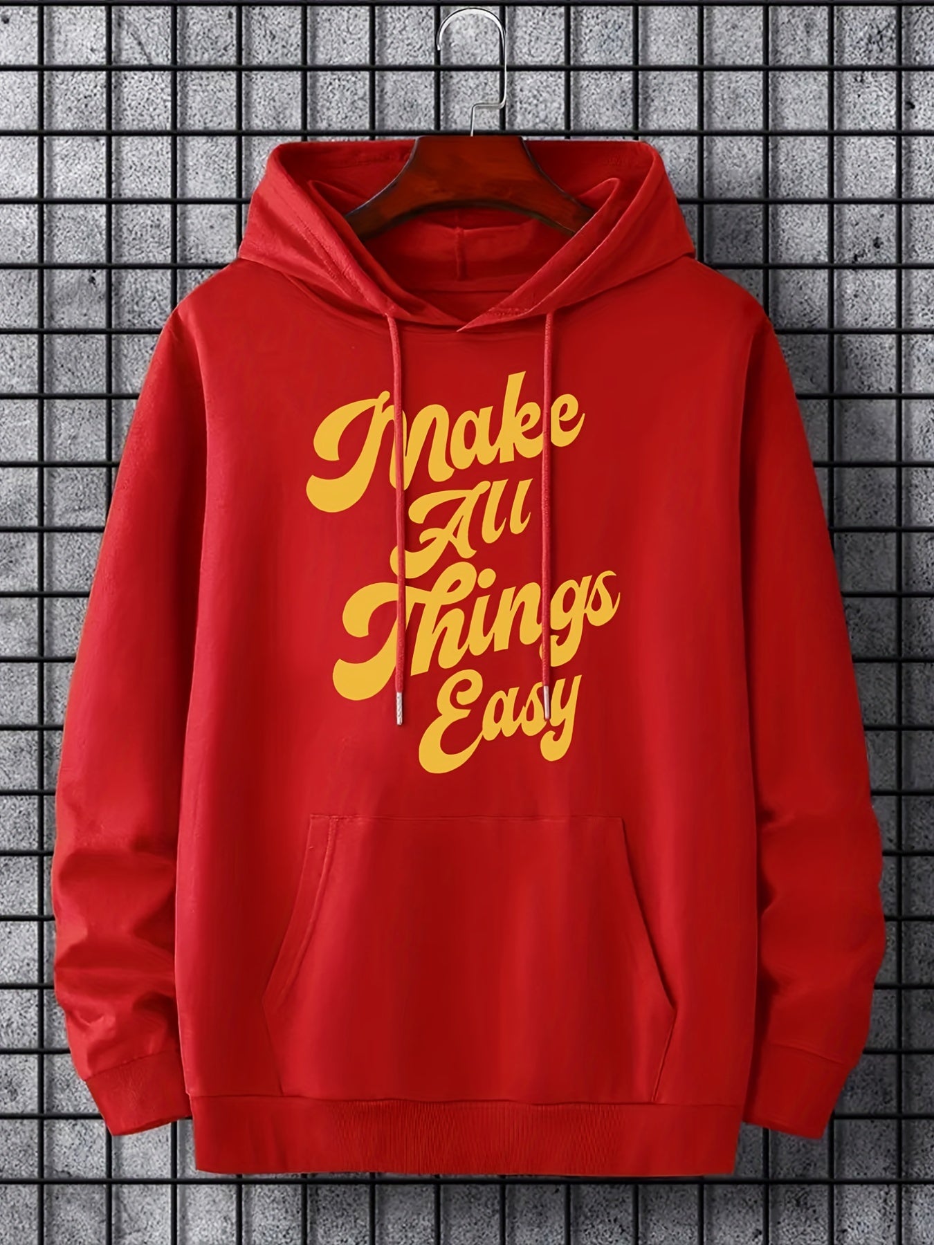 'Make All Things Easy' Hoodie for Men