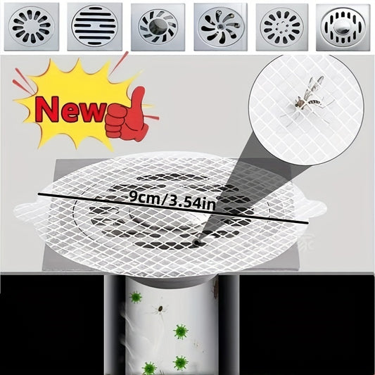 1pc Drain Hair Catcher Disposable Shower Floor Strainer Stickers