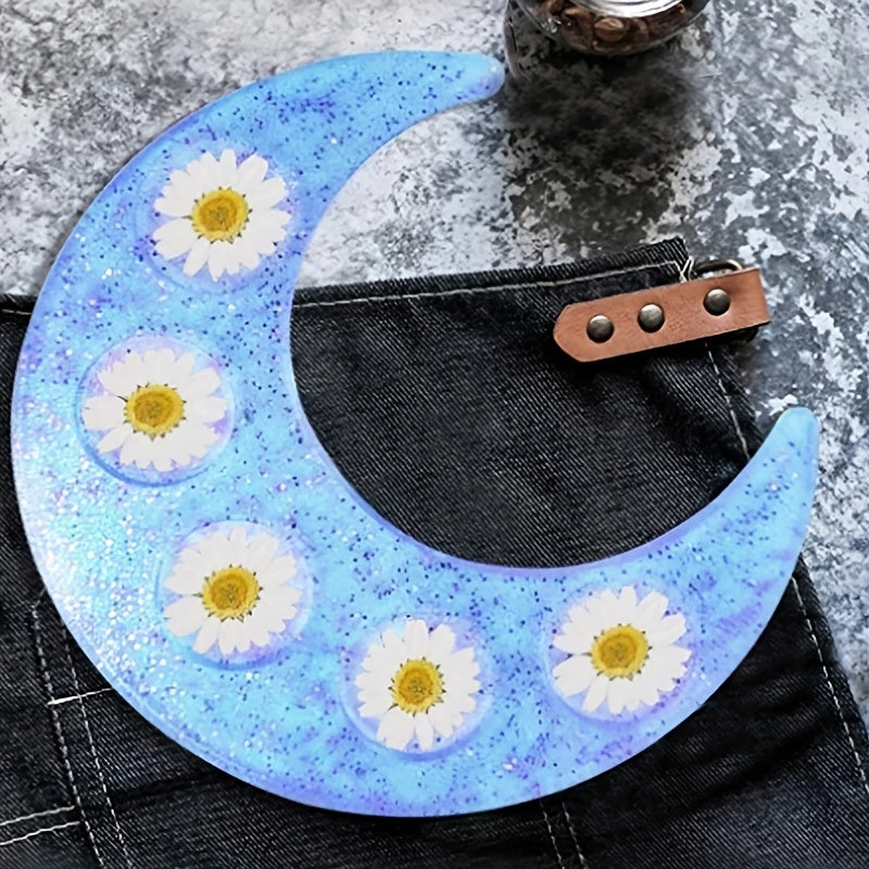 Moon Tray Wine Holder Silicone Mold for DIY Crafts