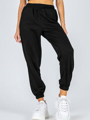  High Rise Joggers Medium Stretch