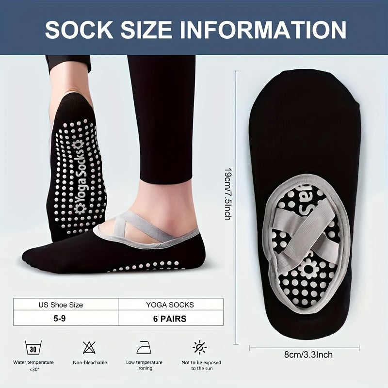 Yoga Socks Cross Strap Dance Socks Non slip Sports Socks