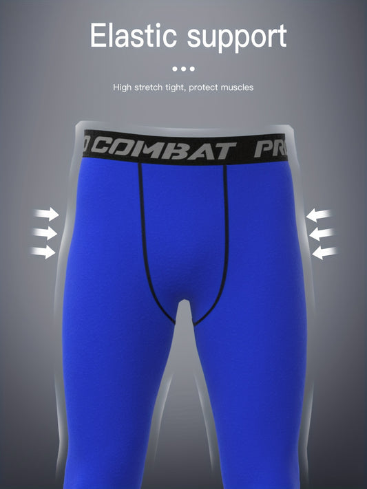 Men's 3pcs Compression Leggings for Outdoor Sports