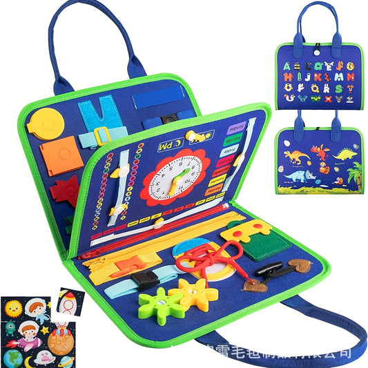 Busy Board Montessori Toy For 1-4 Yr Olds