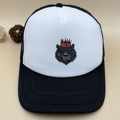 Wolf King Hot Stamp Cap Summer Outdoor Fishing Baseball Hat