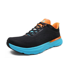 Men's Breathable Running Shoes Lace Up Comfy Soft Sole Sneakers
