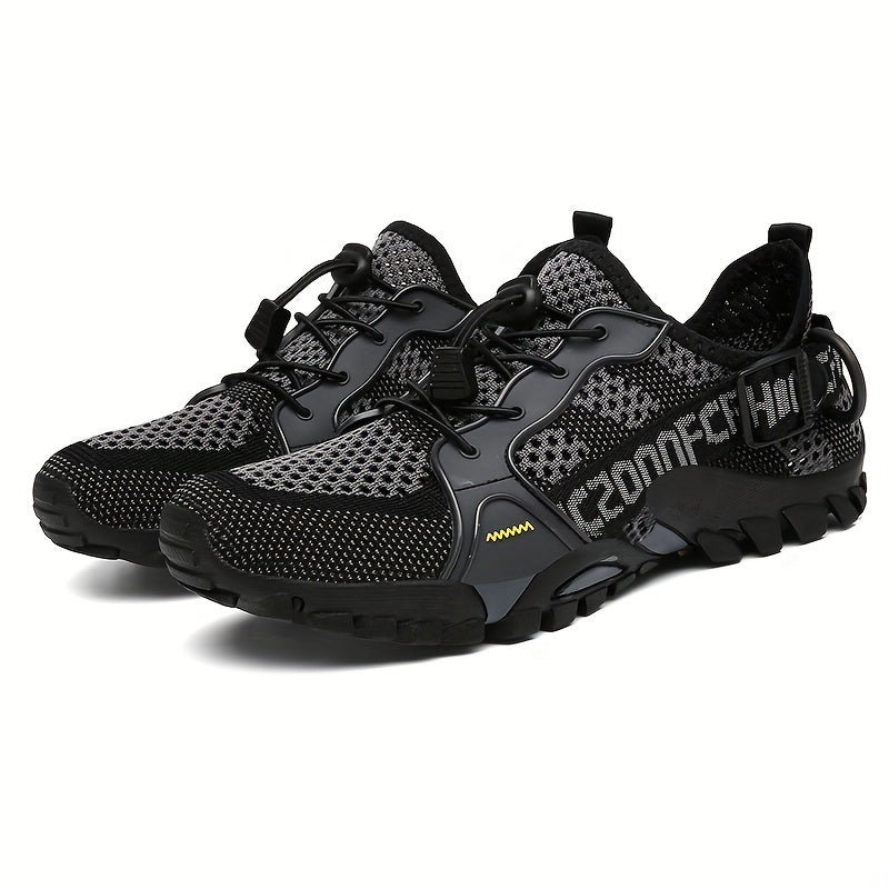 Men's Knitted Breathable Sneakers for Hiking Climbing